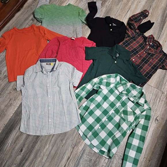 Lot of Boys Shirts, 8 Tops